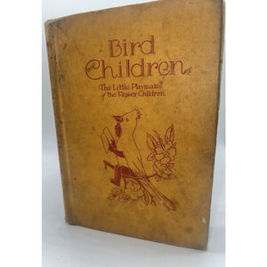 Vintage 1939 Bird Children Elizabeth Gordon Illustrated M.T. Ross Wise Book Co